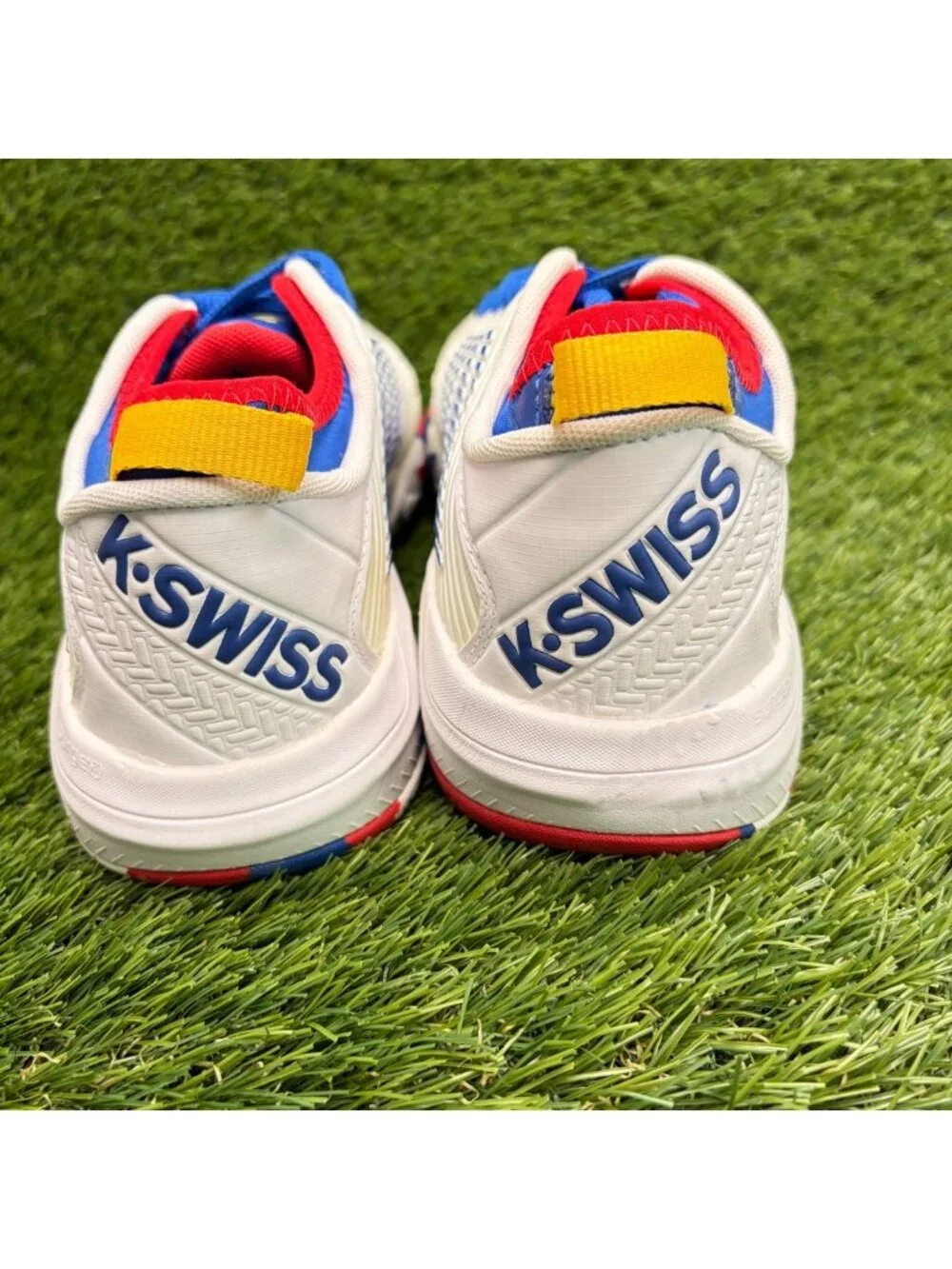 K-Swiss Hypercourt Supreme Mens Size 8.5 White Athletic Tennis Shoes Sneakers